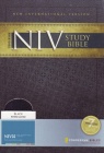 NIV Study Bible - Bonded Leather Black